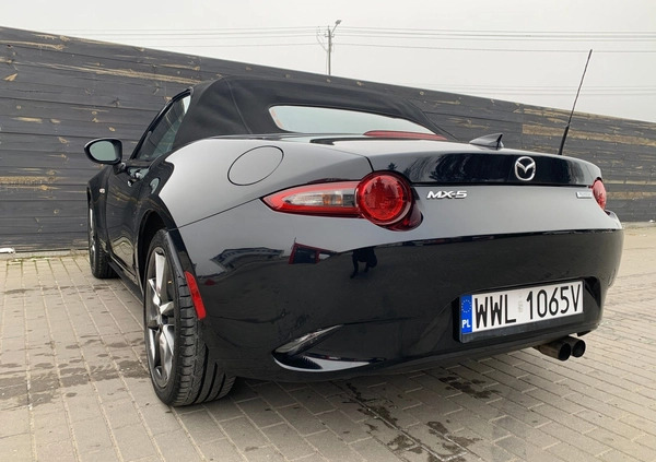 Mazda MX-5 cena 74700 przebieg: 23550, rok produkcji 2016 z Dobrzyca małe 596